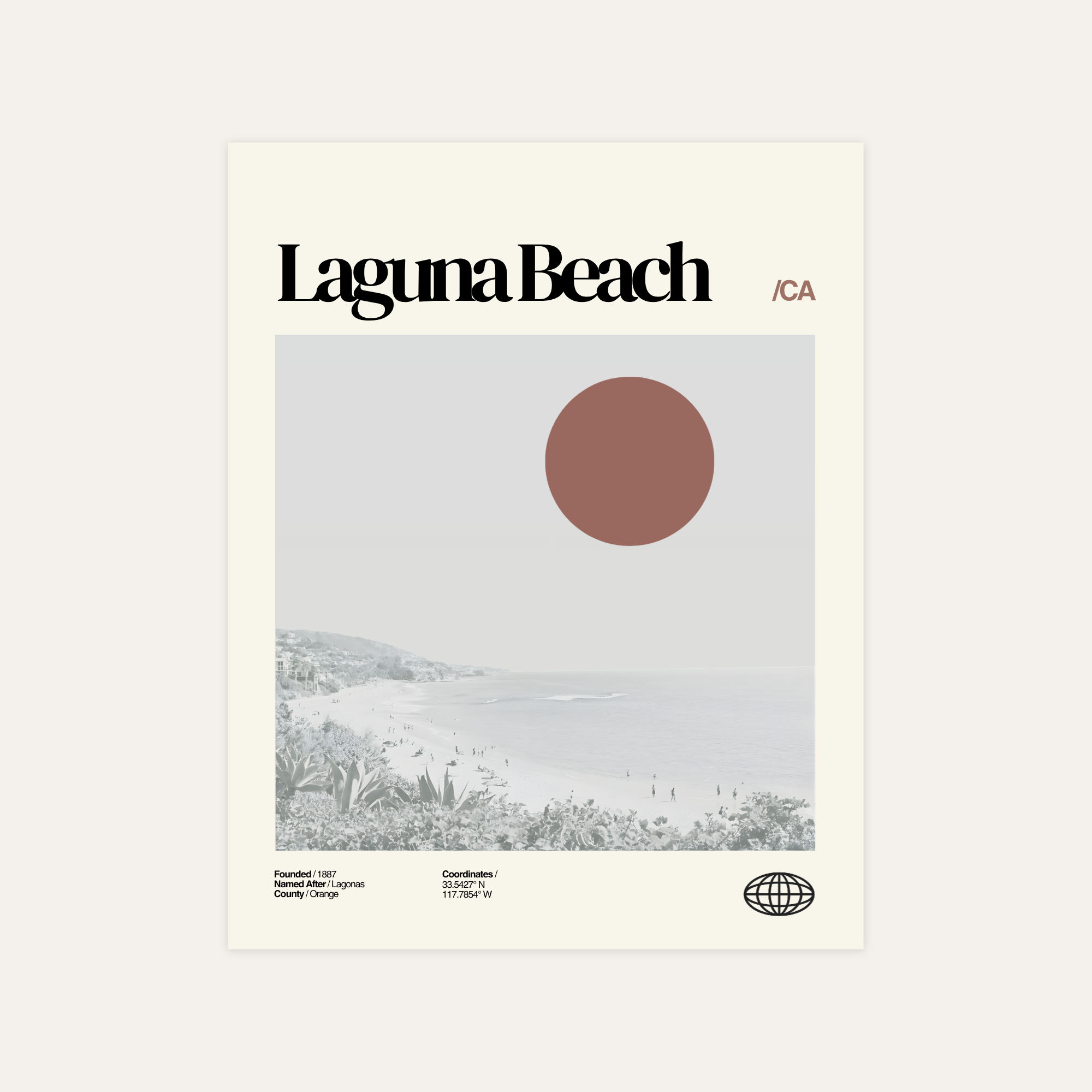 Laguna Beach / 33.5427° N