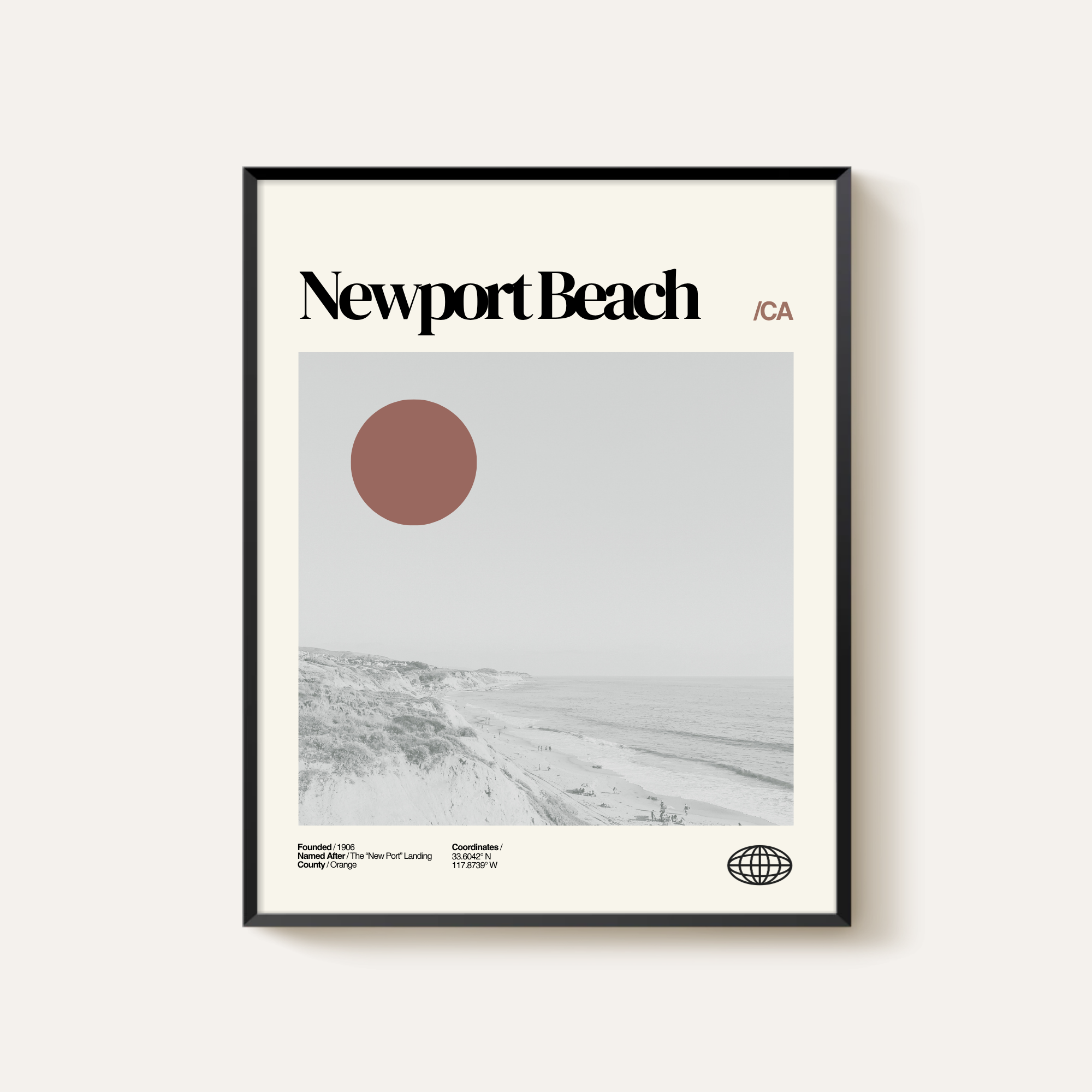 Newport Beach / 33.6189° N