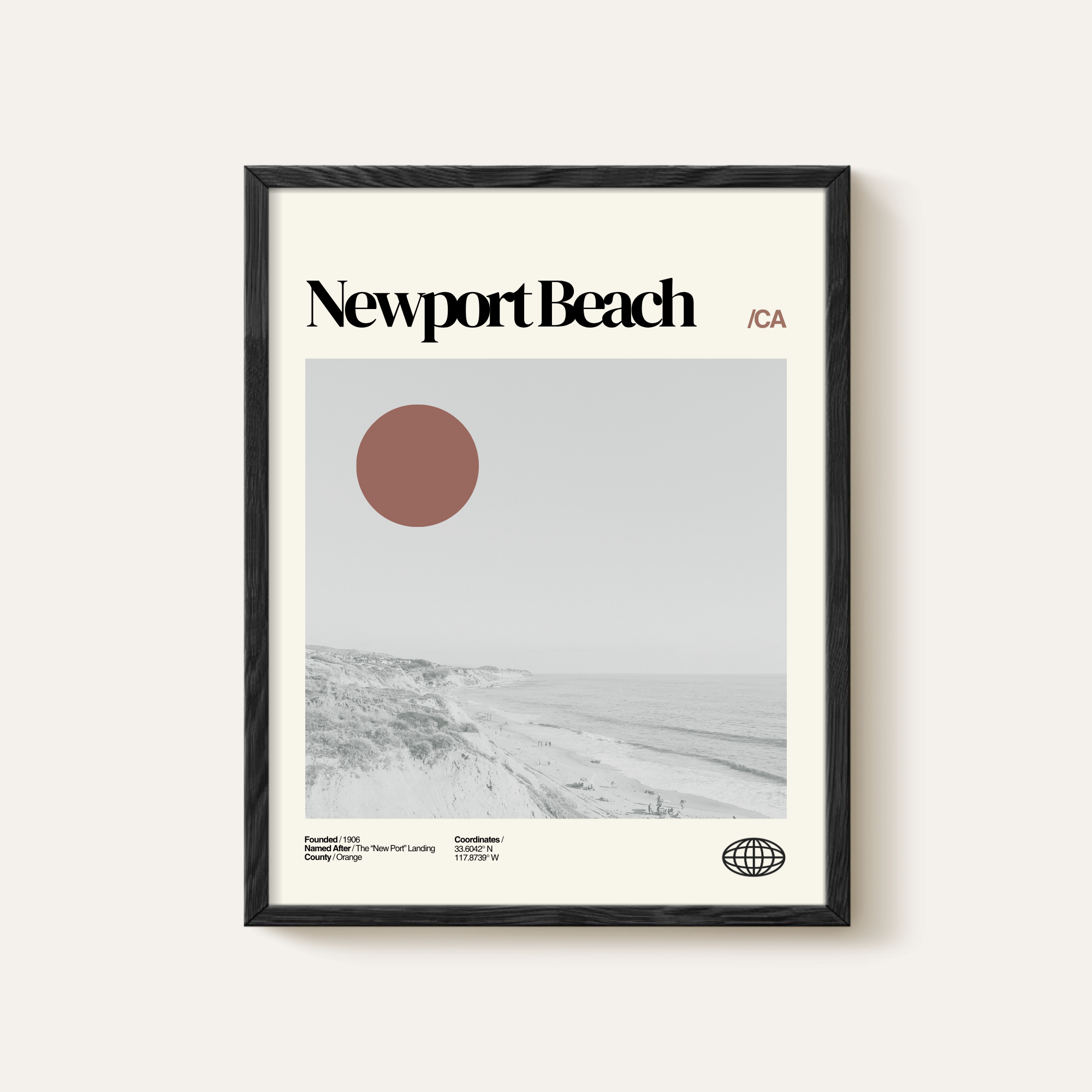 Newport Beach / 33.6189° N