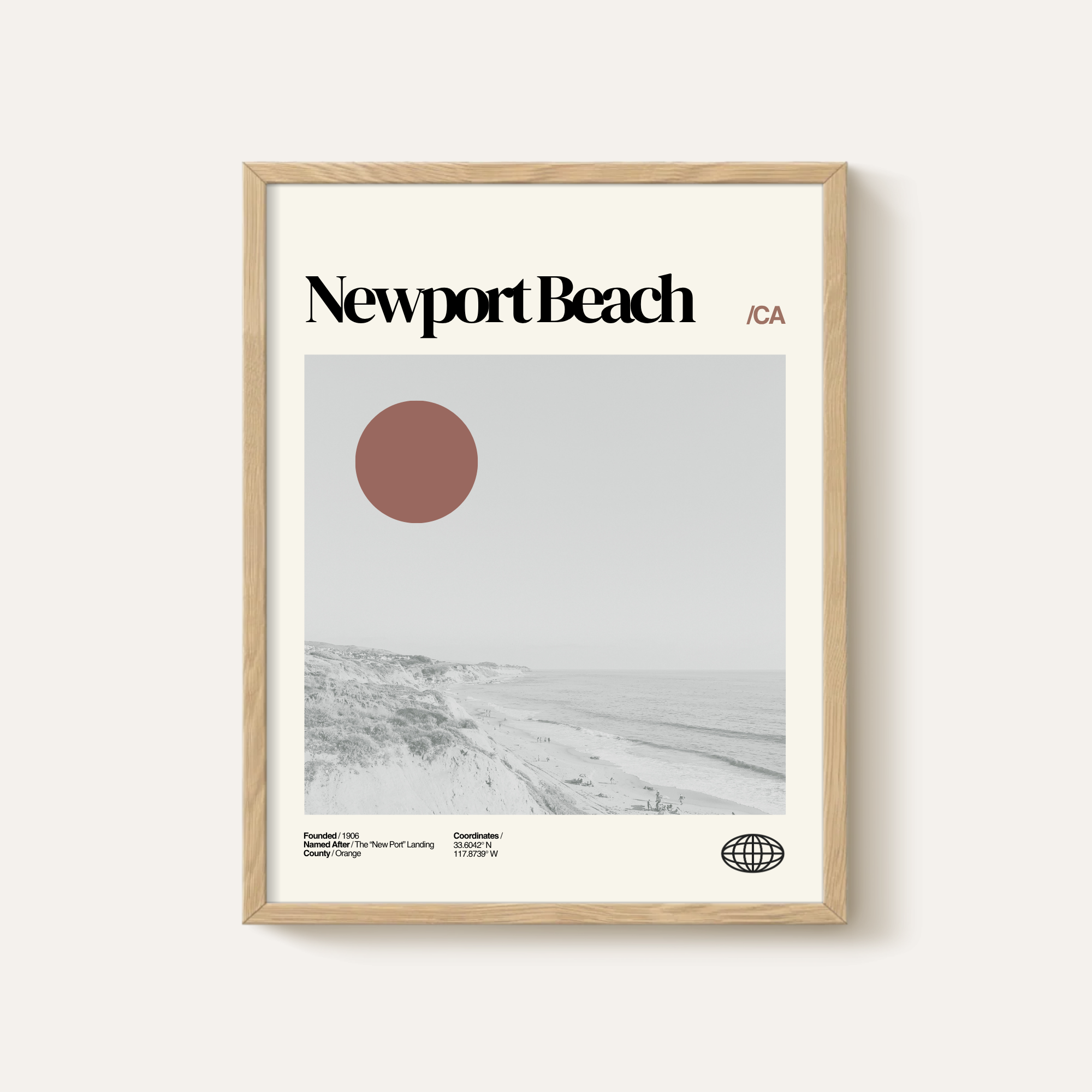 Newport Beach / 33.6189° N