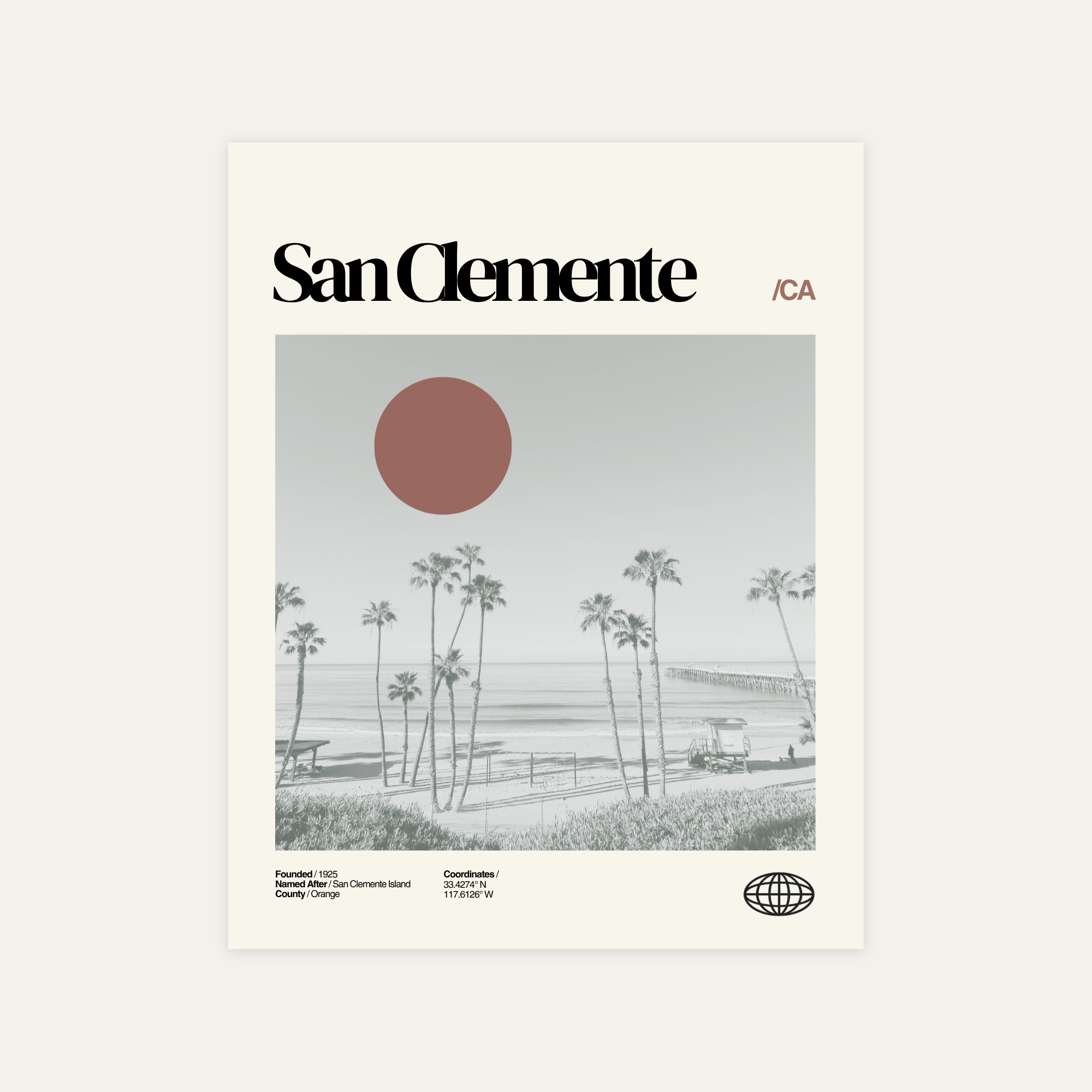 San Clemente / 33.4267° N